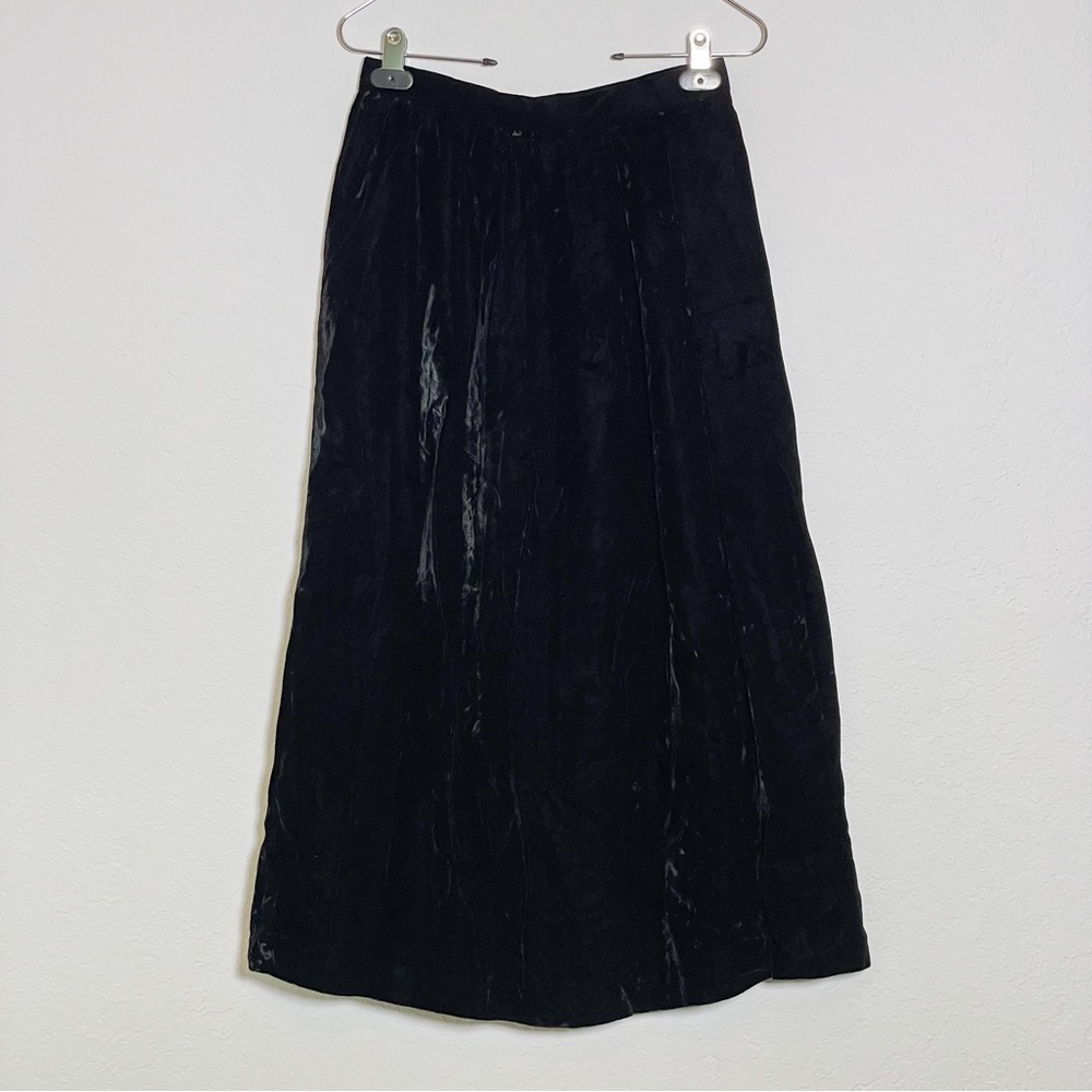 Vintage Velvet Swing Skirt